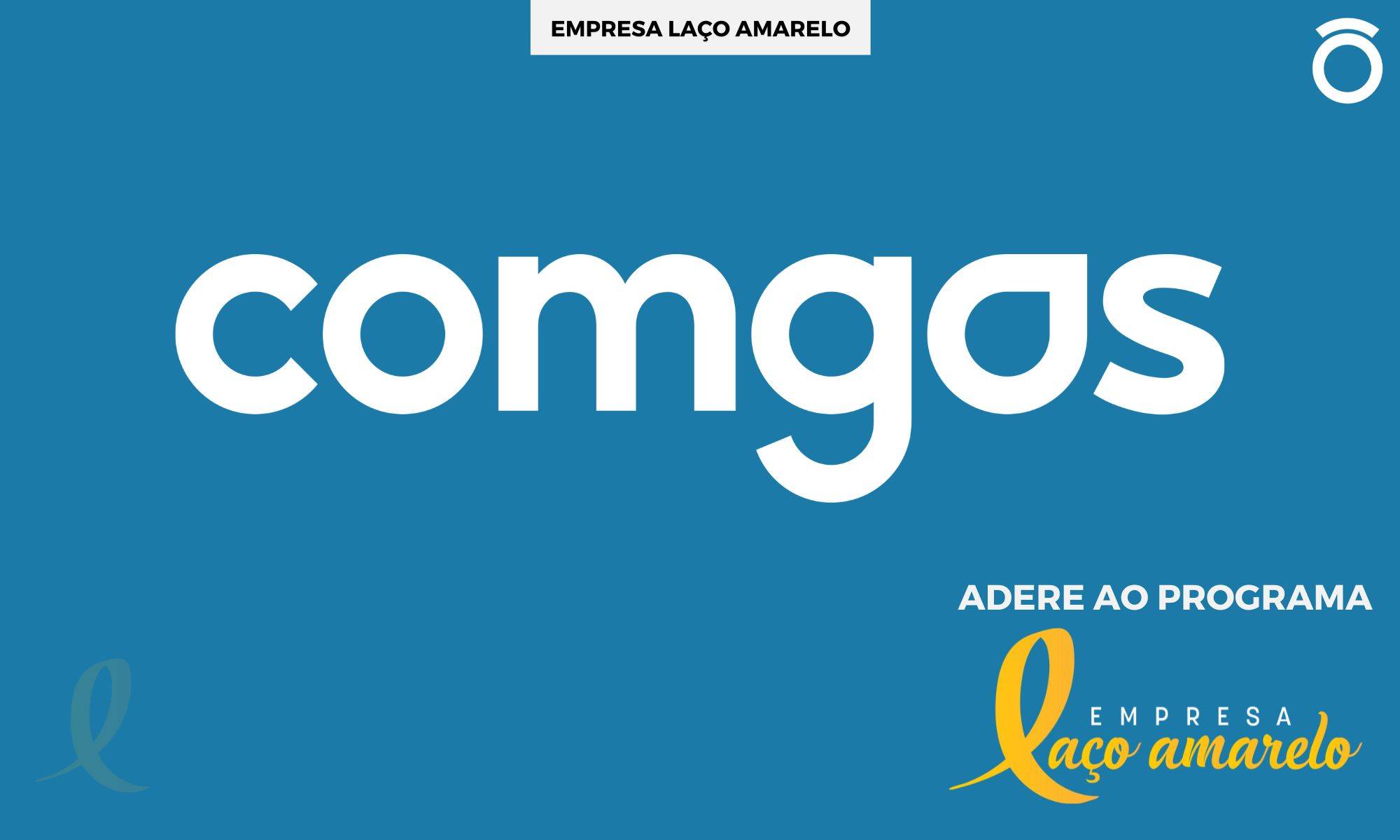 Copasa MG adere ao Programa Empresa Laço Amarelo – Laço Amarelo